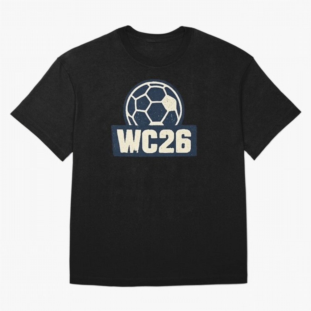 WC26 Retro Soccer Ball Vintage Football Fan Design Classic T-Shirt Feel International Energy from FIFA World Cup 2026 USA Canada Mexico Centered on Haaland, Argentina Energy, Match Day Excitement, Supporter Culture, Golden Goals and Global Football