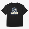 WC26 Retro Soccer Ball Vintage Football Fan Design Classic T-Shirt Feel International Energy from FIFA World Cup 2026 USA Canada Mexico Centered on Haaland, Argentina Energy, Match Day Excitement, Supporter Culture, Golden Goals and Global Football
