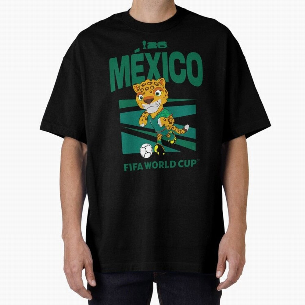Kids World Cup26 Mexico Mascot Ball Classic T-Shirt Bring Match Day Fire to the FIFA World Cup 2026 USA Canada Mexico Journey through Cristiano Ronaldo Highlights, Germany Pride, Classic Soccer Heritage, Championship Pressure, Fan Loyalty and