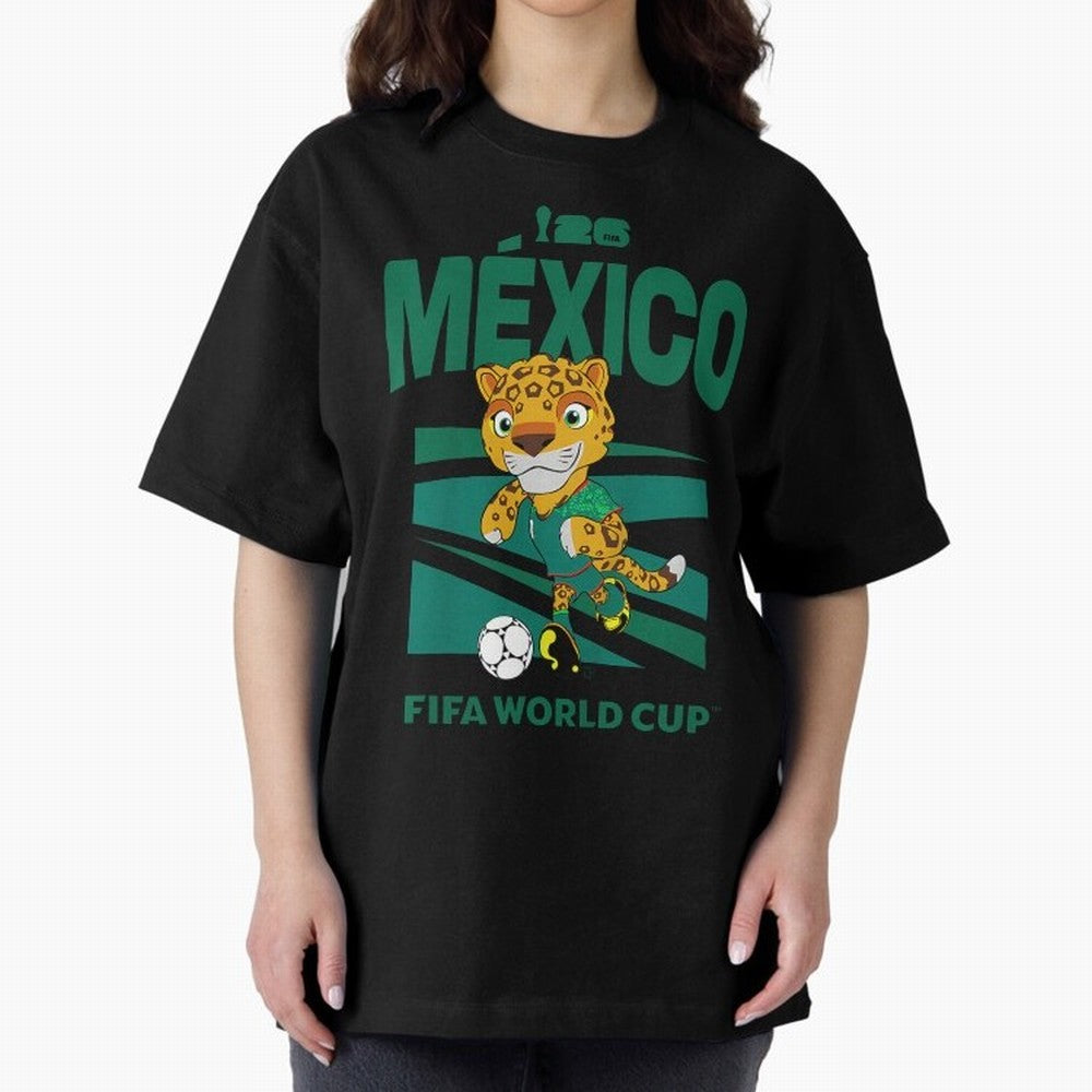 Kids World Cup26 Mexico Mascot Ball Classic T-Shirt Bring Match Day Fire to the FIFA World Cup 2026 USA Canada Mexico Journey through Cristiano Ronaldo Highlights, Germany Pride, Classic Soccer Heritage, Championship Pressure, Fan Loyalty and