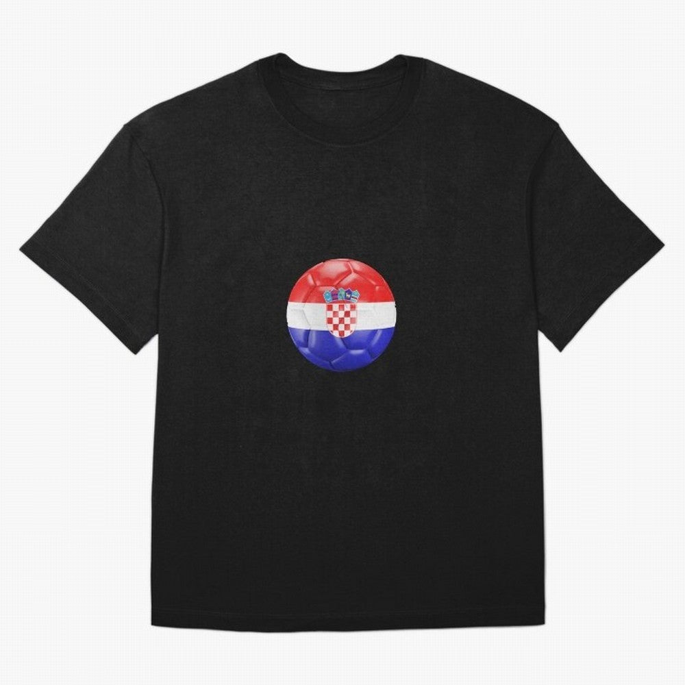 Croatia Football Classic T-Shirt Celebrate the Magic of FIFA World Cup 2026 Spirit, Filled with France and Portugal, Cristiano Ronaldo, Haaland and CR7, Goal Celebration Energy, Supporter Heritage, Football Icons and Worldwide Tournament Joy; Made
