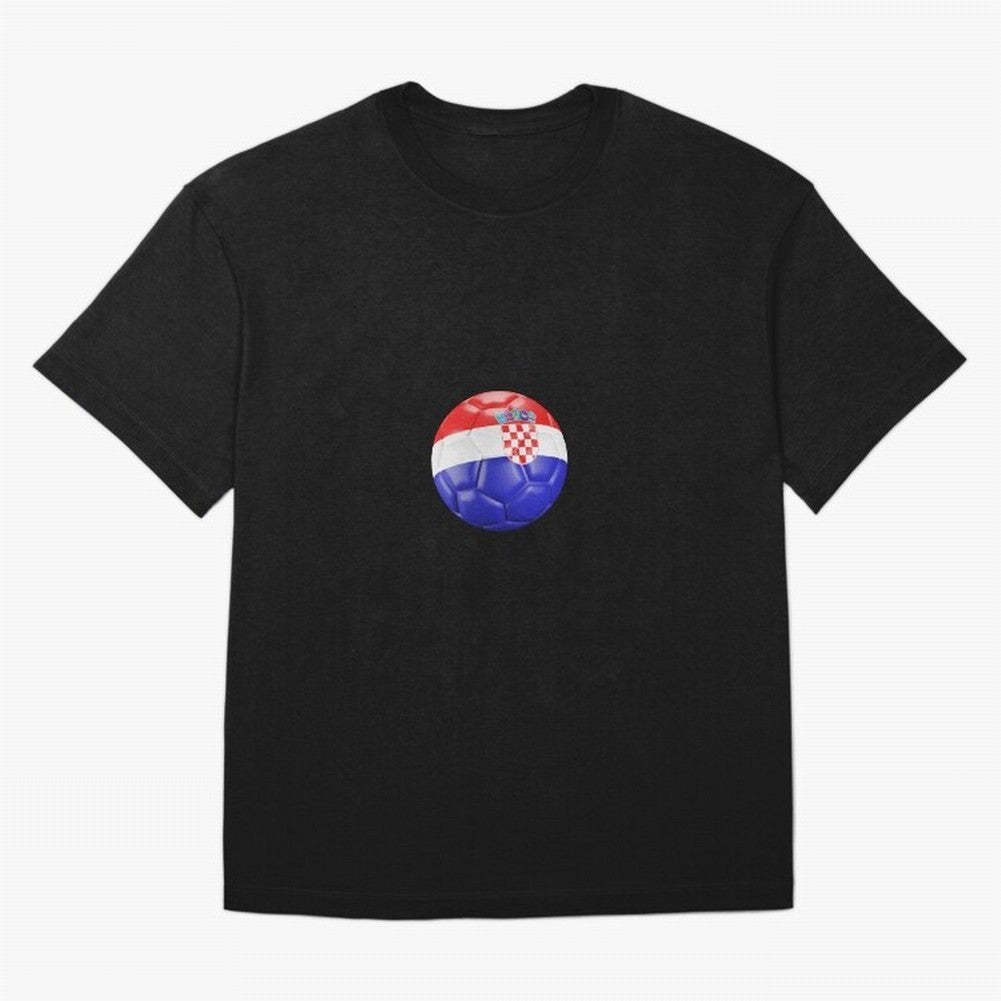 Croatia Ball Classic T-Shirt Support the Legends of FIFA World Cup 2026 with CR7, Portugal Energy, Supporter Pride, Iconic Celebrations, Legendary Names and Global Match Day Energy; Made for Collectors Who Enjoy Iconic Players, Country Pride,