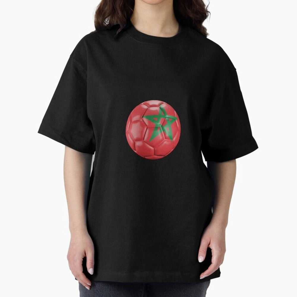 Morocco Ball Classic T-Shirt Follow Every Goal of Match Day Hype around FIFA World Cup 2026 Group Stage, Mbappe and Neymar, Portugal, Football History, Final Match Energy, Crowd Noise and Once in a Lifetime Moments; Ideal for Passionate Fans Who