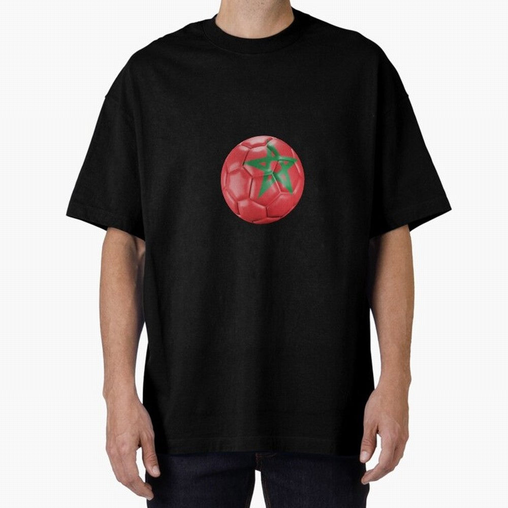 Morocco Ball Classic T-Shirt Follow Every Goal of Match Day Hype around FIFA World Cup 2026 Group Stage, Mbappe and Neymar, Portugal, Football History, Final Match Energy, Crowd Noise and Once in a Lifetime Moments; Ideal for Passionate Fans Who