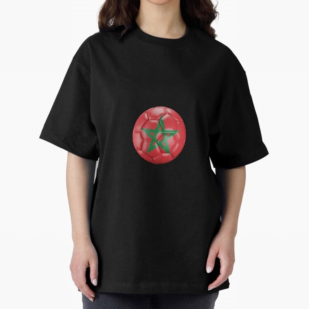 Morocco Ball Classic T-Shirt Remember FIFA World Cup 2026 for Fans of Haaland and Spain, Bringing Football History, Final Match Energy, Crowd Noise and Once in a Lifetime Moments; Perfect for Supporters Who Want Bold Football Energy, Global Pride