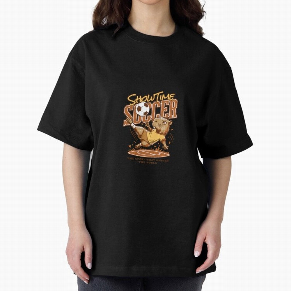 Capybara Playing Soccer Football Vibes Classic T-Shirt Bring World Football Passion into Match Day Hype around FIFA World Cup 2026 USA Canada Mexico, CR7, Portugal, Worldwide Fan Energy, Dramatic Goals, Stadium Lights and Championship Celebrations;