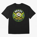 Elegant Brazil Football Emblem Classic T-Shirt Make Memories around Match Day Hype around FIFA World Cup 2026 Group Stage, CR7 and Messi, France, Game Day Rituals, Football Legends, Country Pride and the Road to the Final; Great for Supporters Who