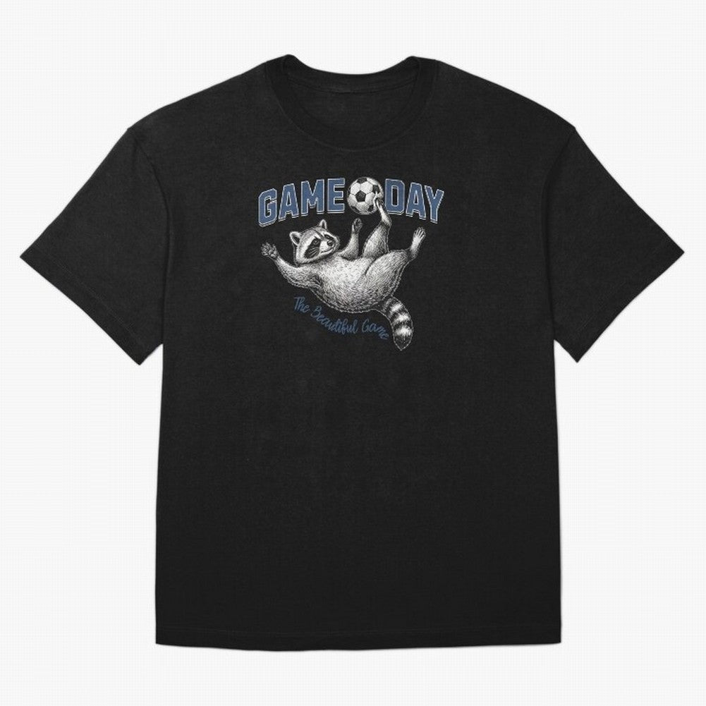 Raccoon Soccer Game Day The Beautiful Game Classic T-Shirt Experience the Global Stage of FIFA World Cup 2026 USA Canada Mexico Spirit, Driven by Spain and Netherlands, Cristiano Ronaldo, Soccer Culture, Superstar Moments, National Team Dreams and