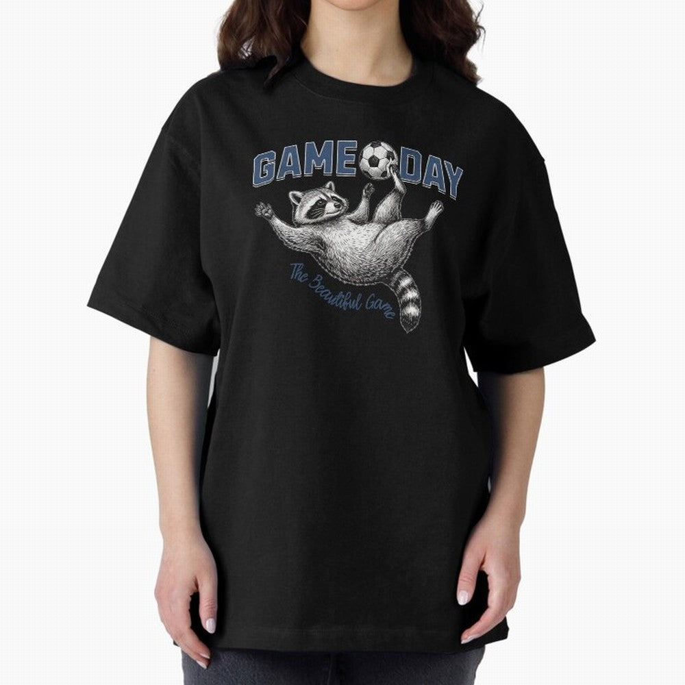 Raccoon Soccer Game Day The Beautiful Game Classic T-Shirt Experience the Global Stage of FIFA World Cup 2026 USA Canada Mexico Spirit, Driven by Spain and Netherlands, Cristiano Ronaldo, Soccer Culture, Superstar Moments, National Team Dreams and