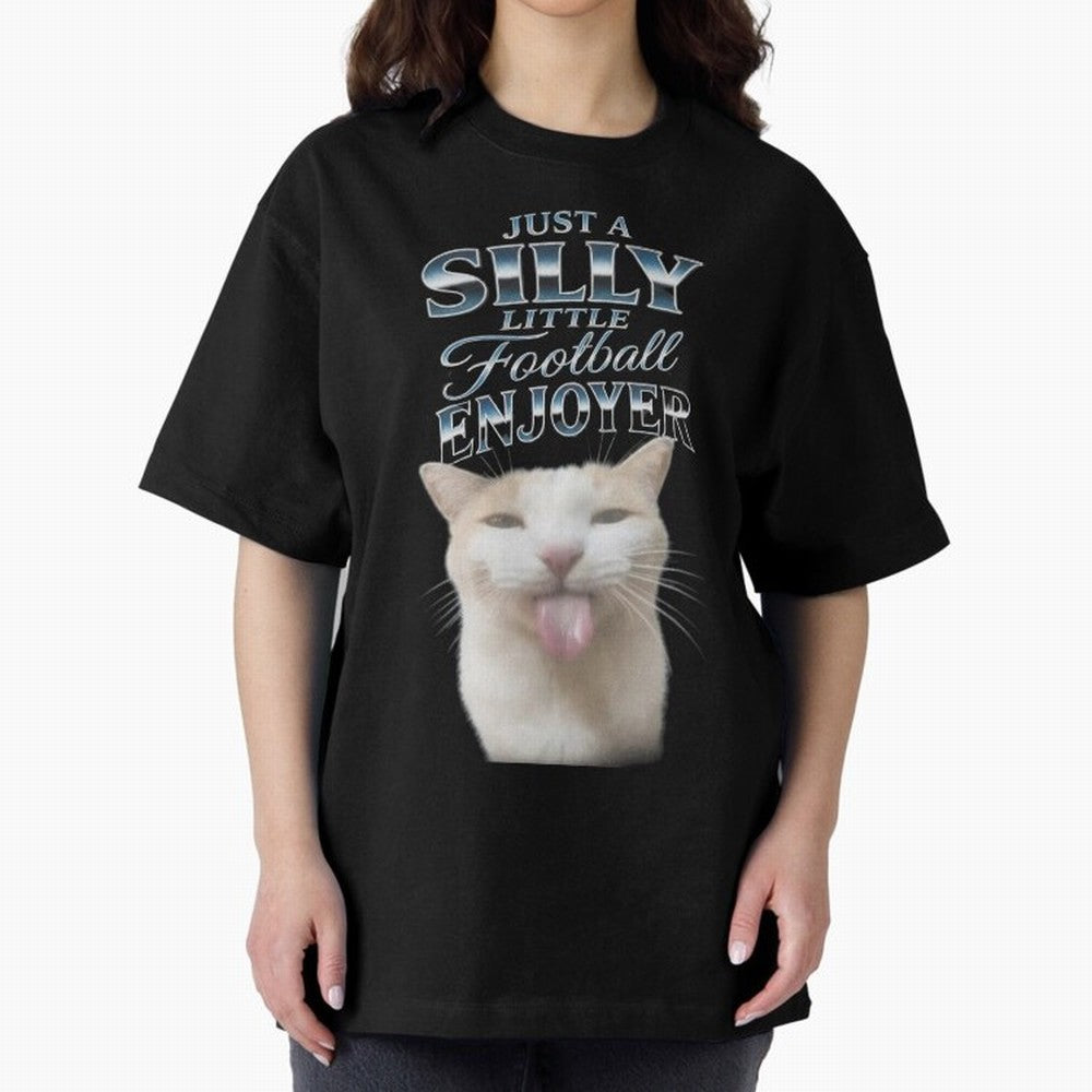 Just A Silly Football Enjoyer World Cup 2026 USA Meme Soccer Classic T-Shirt Cheer through Every Moment of the FIFA World Cup 2026 USA Canada Mexico Journey through Mbappe and Neymar Highlights, Spain and Netherlands Pride, Retro Football Energy,