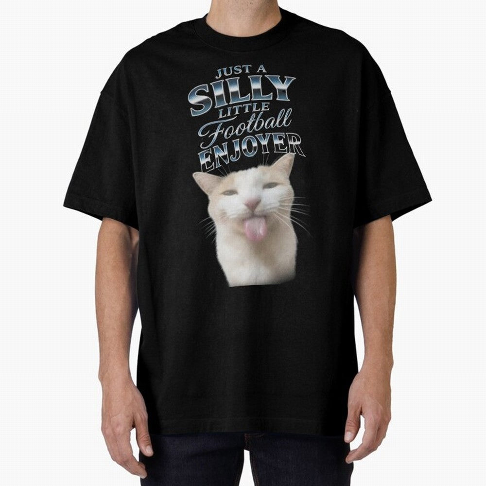 Just A Silly Football Enjoyer World Cup 2026 USA Meme Soccer Classic T-Shirt Cheer through Every Moment of the FIFA World Cup 2026 USA Canada Mexico Journey through Mbappe and Neymar Highlights, Spain and Netherlands Pride, Retro Football Energy,
