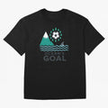 Ocean's Goal Classic T-Shirt Make Memories around Match Day Hype around FIFA World Cup 2026 Group Stage, CR7 and Messi, France, Game Day Rituals, Football Legends, Country Pride and the Road to the Final; Great for Supporters Who Love Legendary