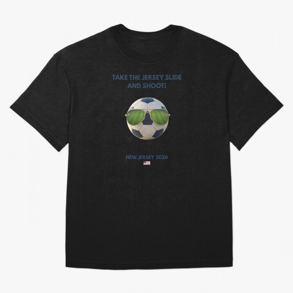 WC26 Hosting City: New Jersey | Fun and Smart Soccer Fan Gear Classic T-Shirt Bring Stadium Energy to FIFA World Cup 2026 Group Stage Spirit, with Argentina, France and Brazil, Messi, Neymar and Mbappe, Champion Mindset, Group Stage Buzz, Knockout