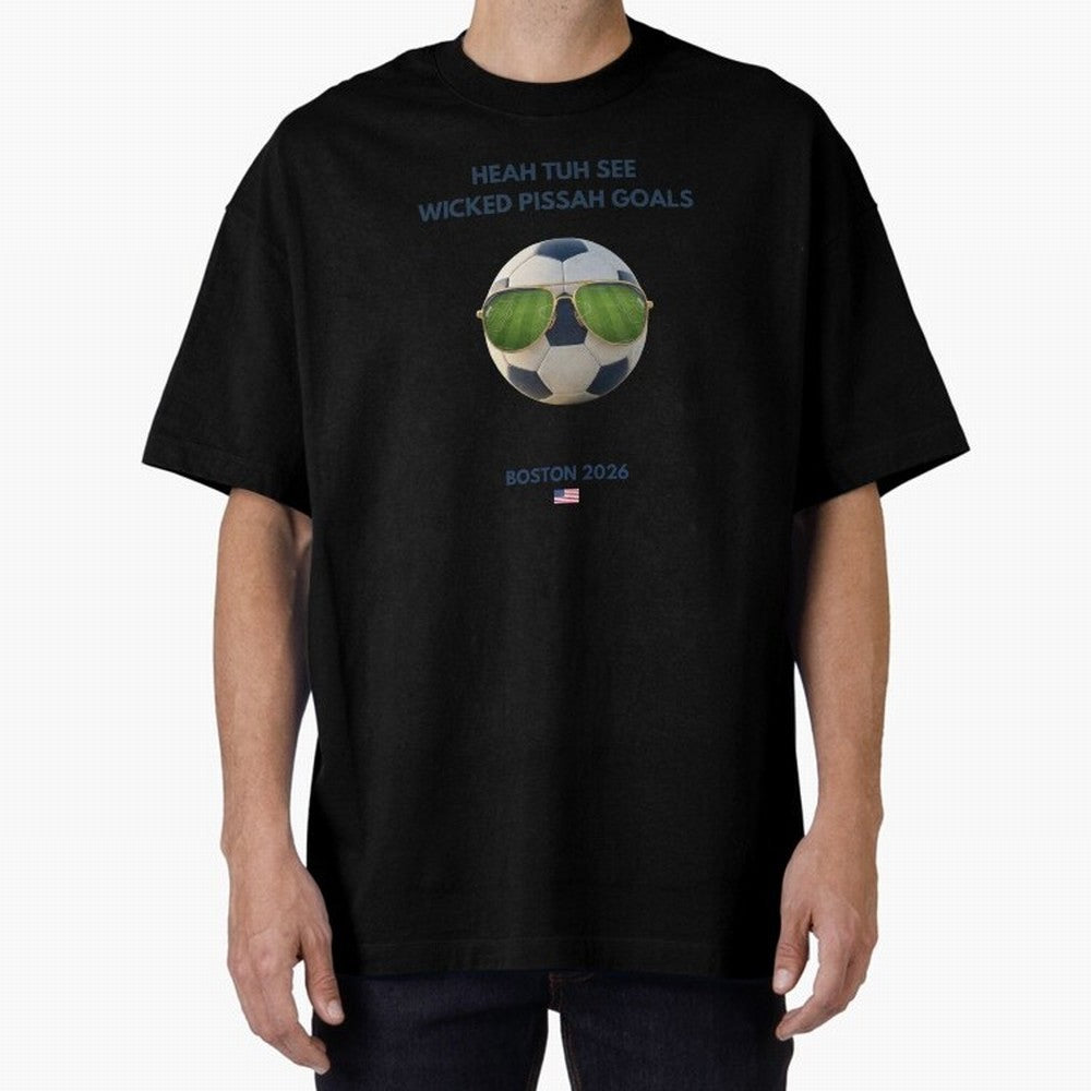 WC26 Hosting City: Boston | Fun and Smart Soccer Fan Gear Classic T-Shirt Make Your Look Match Global Football Passion for FIFA World Cup 2026, with Haaland and Mbappe, Argentina, France and Brazil, Soccer Culture, Superstar Moments, National Team