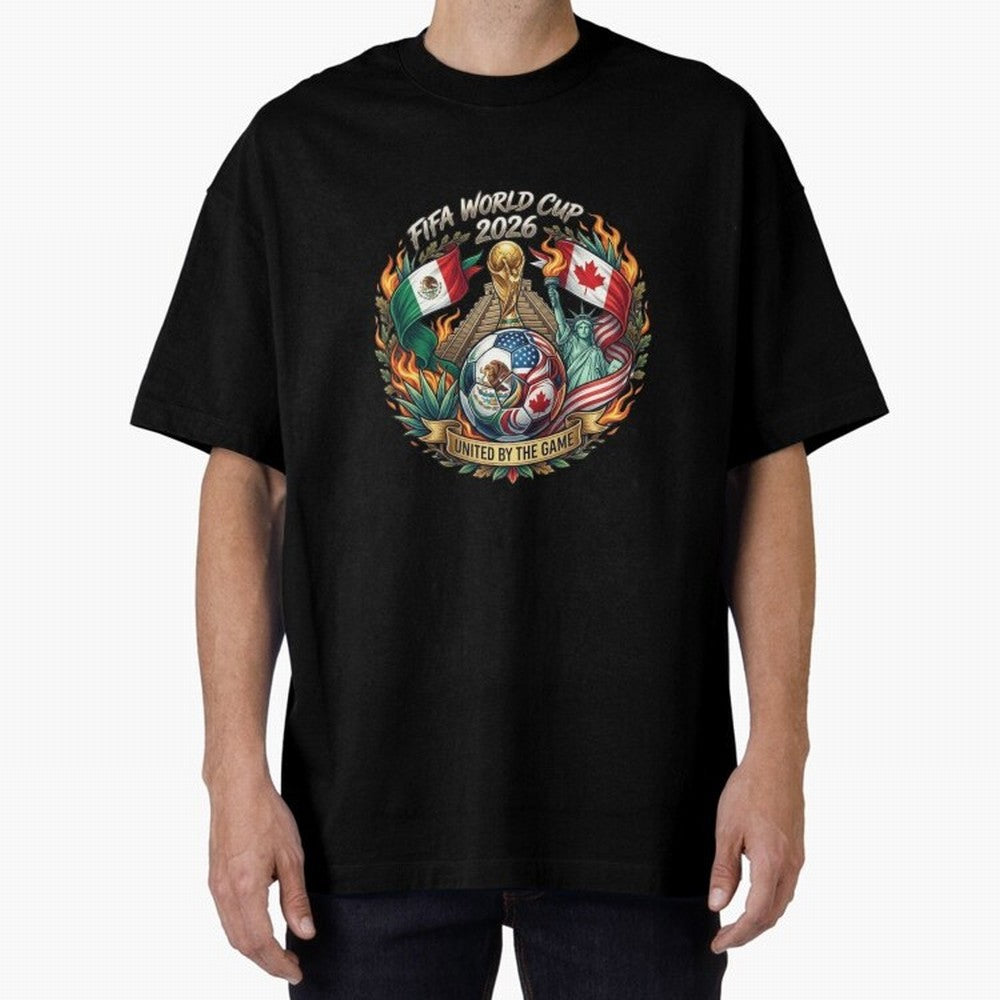 United By The Game 2026 Art Classic T-Shirt Show Passion for the Stars of Match Day Hype around FIFA World Cup 2026 Group Stage, Haaland, England and Germany, Stadium Memories, Football Loyalty, International Chants and Championship Tradition;