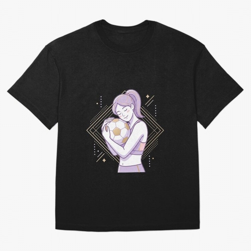 Emotional Soccer Girl Love for Football Classic T-Shirt Enjoy Global Football Passion for FIFA World Cup 2026, Celebrating Messi, England, Supporter Pride, Iconic Celebrations, Legendary Names and Global Match Day Energy; Perfect for Fans,