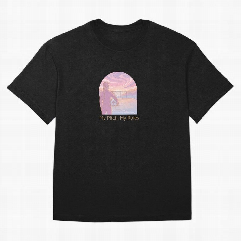 My Pitch My Rules Female Soccer Empowerment Classic T-Shirt Celebrate Match Day Hype around FIFA World Cup 2026 USA Canada Mexico, Messi and Cristiano Ronaldo, France and Portugal, Game Day Rituals, Football Legends, Country Pride and the Road to
