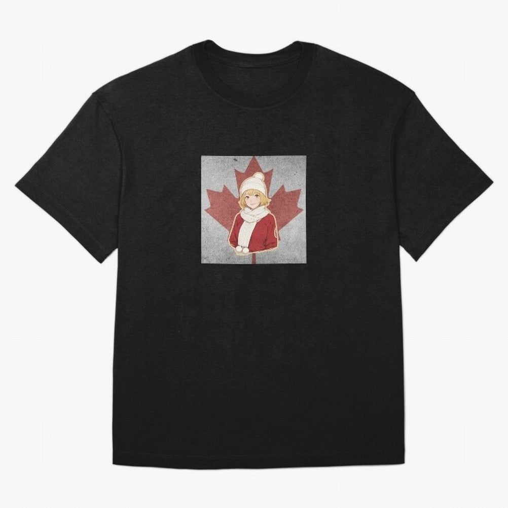 Canada Anime Football Fan Girl World Cup Edition Classic T-Shirt Join the FIFA World Cup 2026 Journey through Messi, Neymar and Mbappe Highlights, Brazil Pride, Classic Soccer Heritage, Championship Pressure, Fan Loyalty and International Pride;