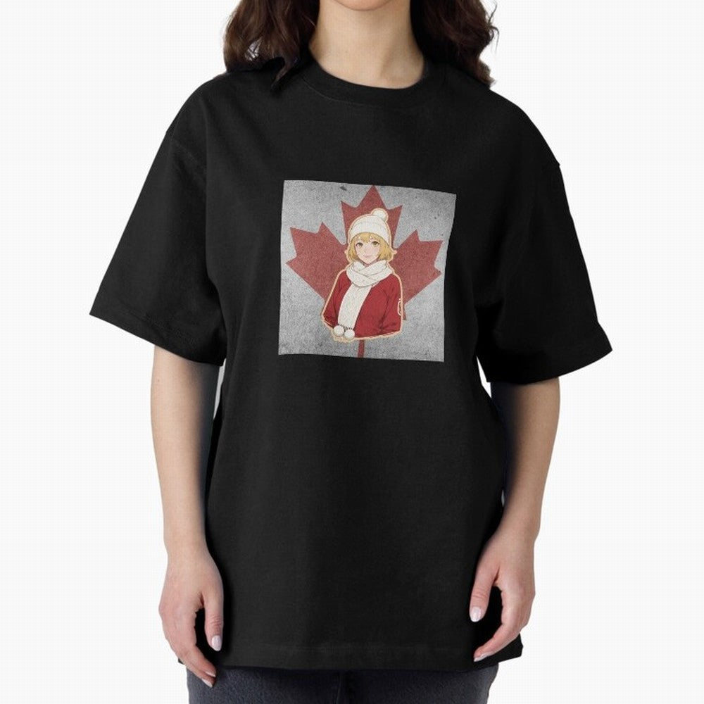 Canada Anime Football Fan Girl World Cup Edition Classic T-Shirt Join the FIFA World Cup 2026 Journey through Messi, Neymar and Mbappe Highlights, Brazil Pride, Classic Soccer Heritage, Championship Pressure, Fan Loyalty and International Pride;
