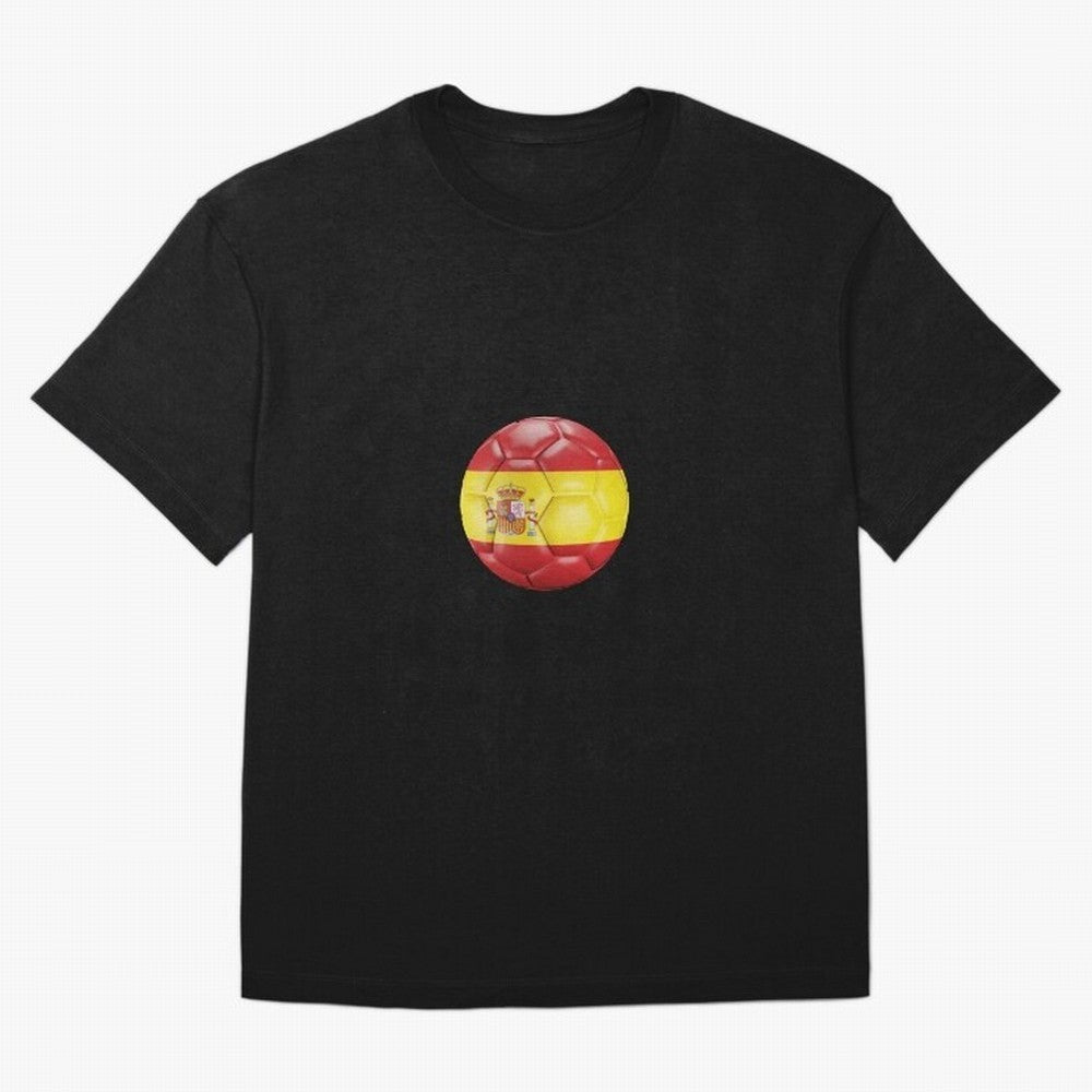 Spain Football Classic T-Shirt Represent the Passion of FIFA World Cup 2026 Group Stage Spirit, Driven by Brazil, Portugal and Argentina, Messi and Cristiano Ronaldo, Supporter Pride, Iconic Celebrations, Legendary Names and Global Match Day