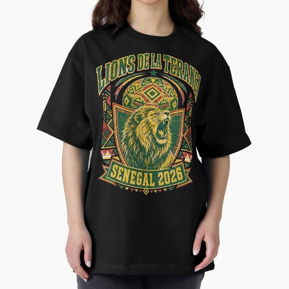 Lions De La Teranga Senegal 2026 World Cup Soccer T-Shirt Classic T-Shirt Celebrate Supporters United by the FIFA World Cup 2026 Journey through Messi, CR7 and Mbappe Highlights, Portugal Pride, Stadium Memories, Football Loyalty, International