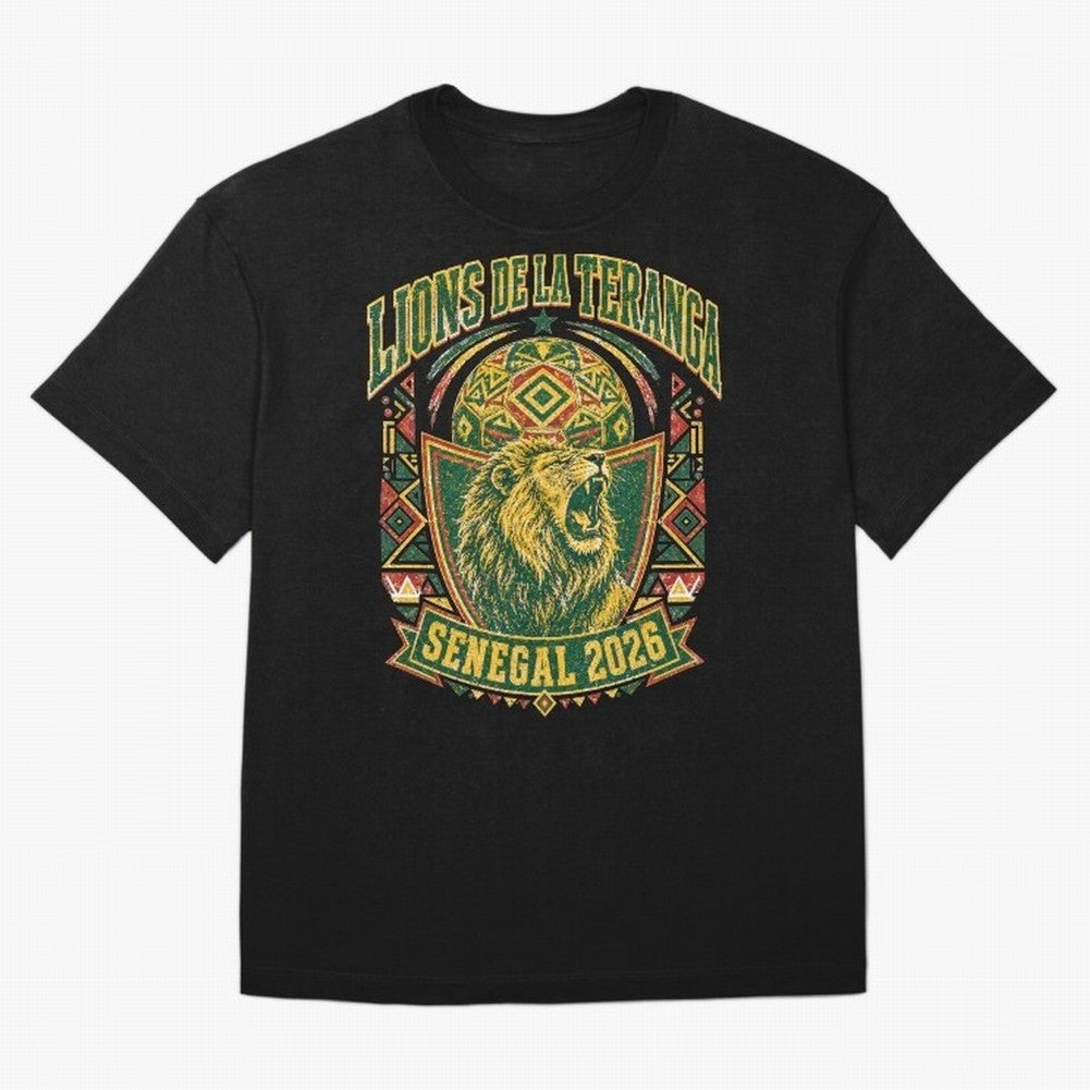Lions De La Teranga Senegal 2026 World Cup Soccer T-Shirt Classic T-Shirt Celebrate Supporters United by the FIFA World Cup 2026 Journey through Messi, CR7 and Mbappe Highlights, Portugal Pride, Stadium Memories, Football Loyalty, International