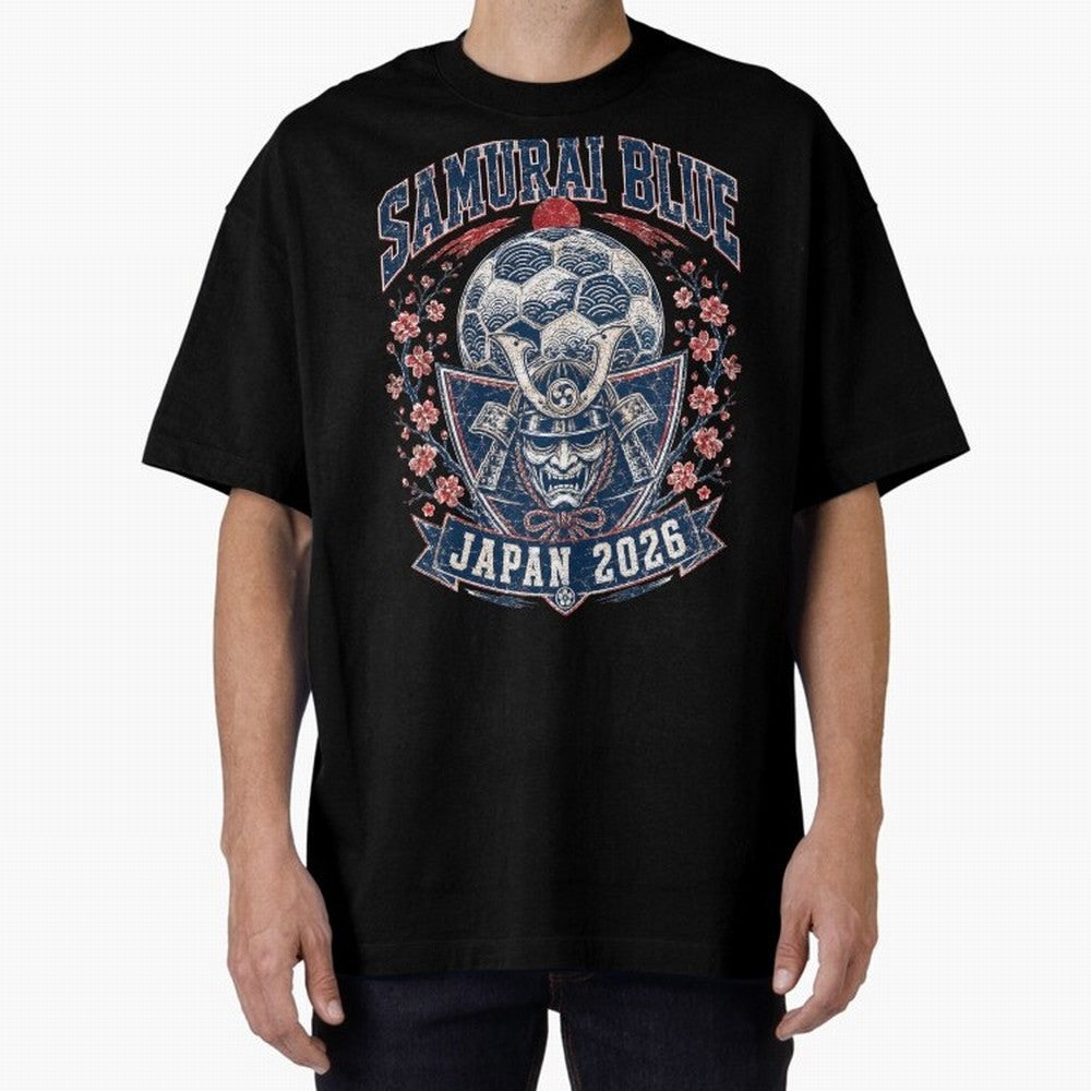 Samurai Blue Japan 2026 World Cup Soccer T-Shirt Classic T-Shirt Make Every Match About Match Day Hype around FIFA World Cup 2026, Mbappe, France, Football Festival Excitement, Trophy Ambitions, Country Rivalries and Star Player Buzz; Made for Die