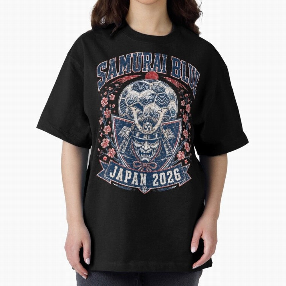 Samurai Blue Japan 2026 World Cup Soccer T-Shirt Classic T-Shirt Make Every Match About Match Day Hype around FIFA World Cup 2026, Mbappe, France, Football Festival Excitement, Trophy Ambitions, Country Rivalries and Star Player Buzz; Made for Die