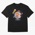 Donald Trump 2026 World Cup Soccer Champion Illustration Classic T-Shirt Feel the Trophy Chase of Global Football Passion for FIFA World Cup 2026 Group Stage, Centered on Haaland and Mbappe, England and Germany, Match Day Excitement, Supporter