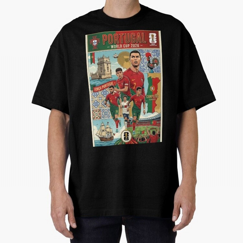 Portugal 2026 ¨C In Search of Glory Classic T-Shirt Bring Champion Energy into Match Day Hype around FIFA World Cup 2026 USA Canada Mexico, Cristiano Ronaldo, Haaland and CR7, Spain and Netherlands, Stadium Chants, National Pride, Trophy Dreams and