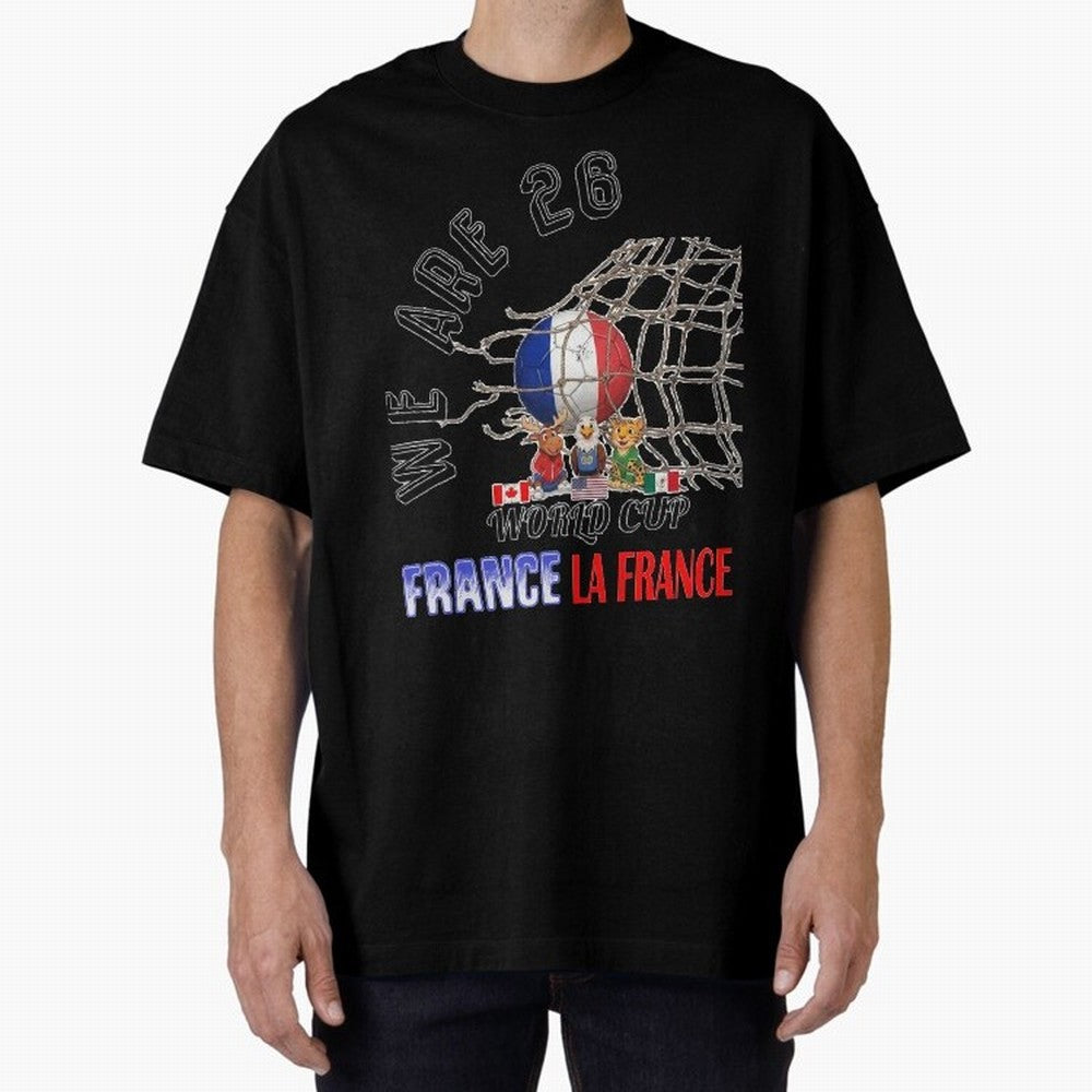 World cup 26 - France Classic T-Shirt Live for the Drama of Match Day Hype around FIFA World Cup 2026, Messi, Neymar and Mbappe, Brazil, Worldwide Fan Energy, Dramatic Goals, Stadium Lights and Championship Celebrations; Ideal for Fans Who Follow
