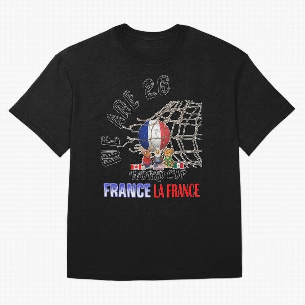 World cup 26 - France Classic T-Shirt Live for the Drama of Match Day Hype around FIFA World Cup 2026, Messi, Neymar and Mbappe, Brazil, Worldwide Fan Energy, Dramatic Goals, Stadium Lights and Championship Celebrations; Ideal for Fans Who Follow