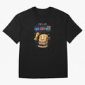 Cartoon Sandwich Champion Holding 2026 World Cup Trophy Classic T-Shirt Represent FIFA World Cup 2026 Group Stage Spirit, Highlighting Brazil, Messi and Cristiano Ronaldo, Supporter Pride, Iconic Celebrations, Legendary Names and Global Match Day