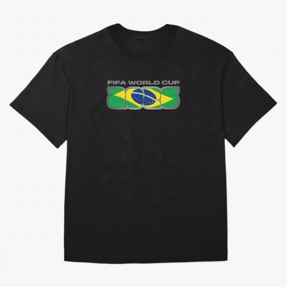 Brazil 2026 Joga Bonito Football Fan Classic T-Shirt Bring Stadium Energy to Global Football Passion for FIFA World Cup 2026 Group Stage, Driven by CR7 and Messi, Portugal, Spain and Germany, Stadium Memories, Football Loyalty, International Chants