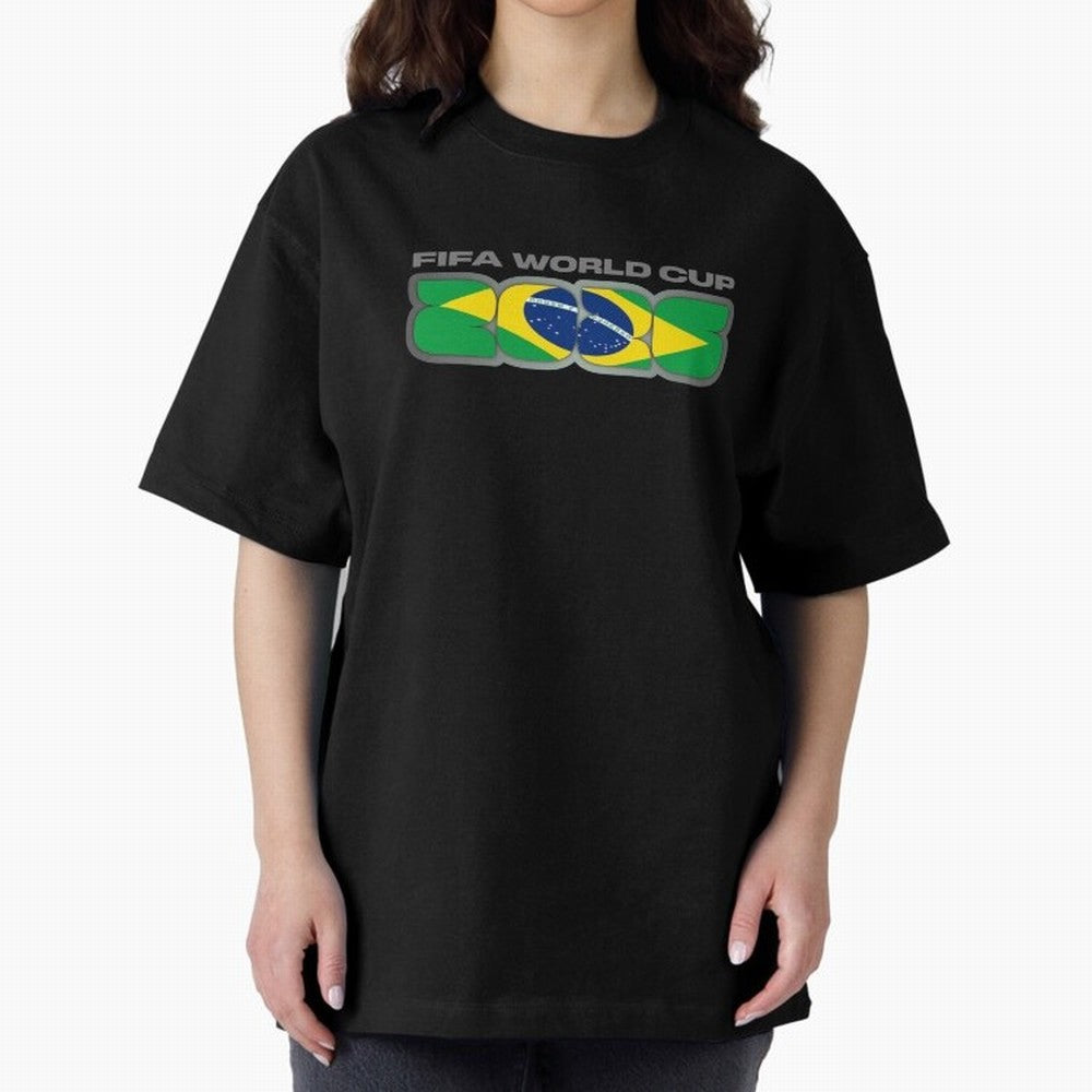 Brazil 2026 Joga Bonito Football Fan Classic T-Shirt Bring Stadium Energy to Global Football Passion for FIFA World Cup 2026 Group Stage, Driven by CR7 and Messi, Portugal, Spain and Germany, Stadium Memories, Football Loyalty, International Chants