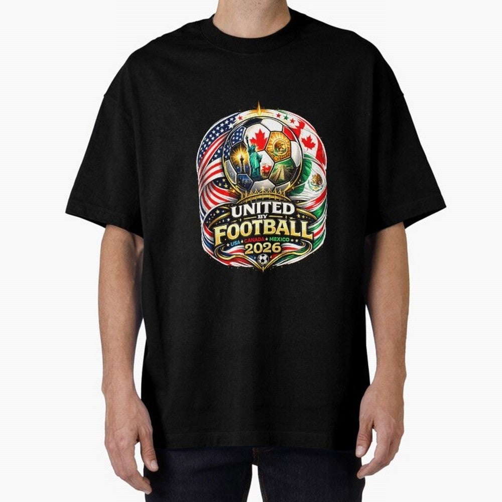 United By Football 2026 USA Canada Mexico Classic T-Shirt Turn Every Weekend Toward Global Football Passion for FIFA World Cup 2026 Group Stage, Centered on Haaland and Mbappe, France, Stadium Chants, National Pride, Trophy Dreams and Unforgettable