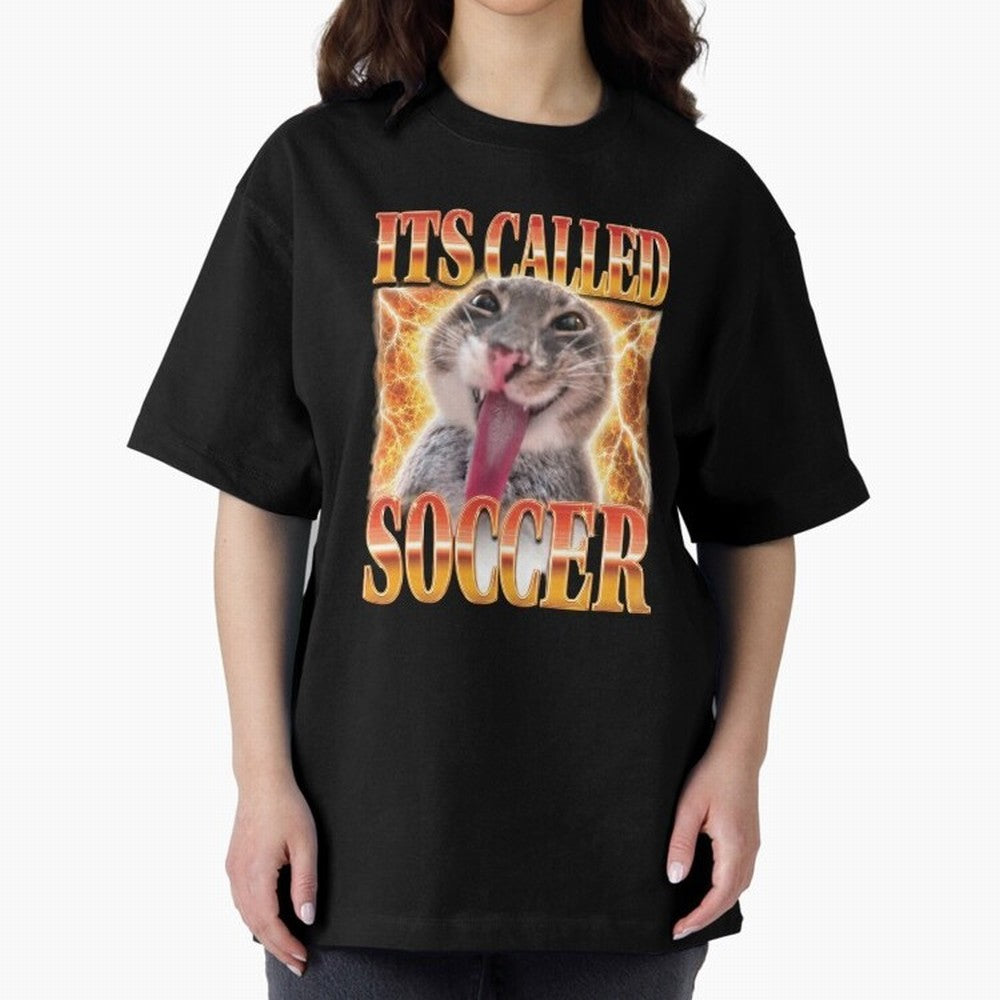 Soccer USA World Cup 2026 Funny Cat Meme Classic T-Shirt Support Your Favorite Stars during Match Day Hype around FIFA World Cup 2026, CR7, France and Portugal, Worldwide Fan Energy, Dramatic Goals, Stadium Lights and Championship Celebrations;