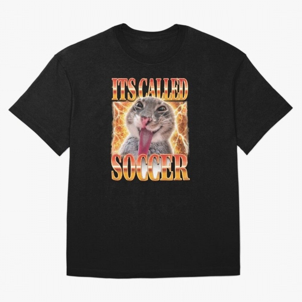 Soccer USA World Cup 2026 Funny Cat Meme Classic T-Shirt Support Your Favorite Stars during Match Day Hype around FIFA World Cup 2026, CR7, France and Portugal, Worldwide Fan Energy, Dramatic Goals, Stadium Lights and Championship Celebrations;
