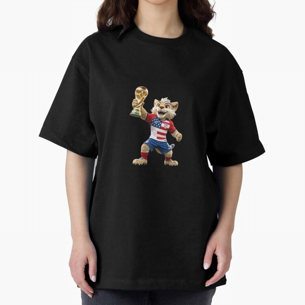 United States Soccer Team Mascot - USA Football Champion 2026 Classic T-Shirt Celebrate FIFA World Cup 2026 Group Stage Driven by Messi, Neymar and Mbappe, Spain Energy, Soccer Culture, Superstar Moments, National Team Dreams and Competitive Fire;