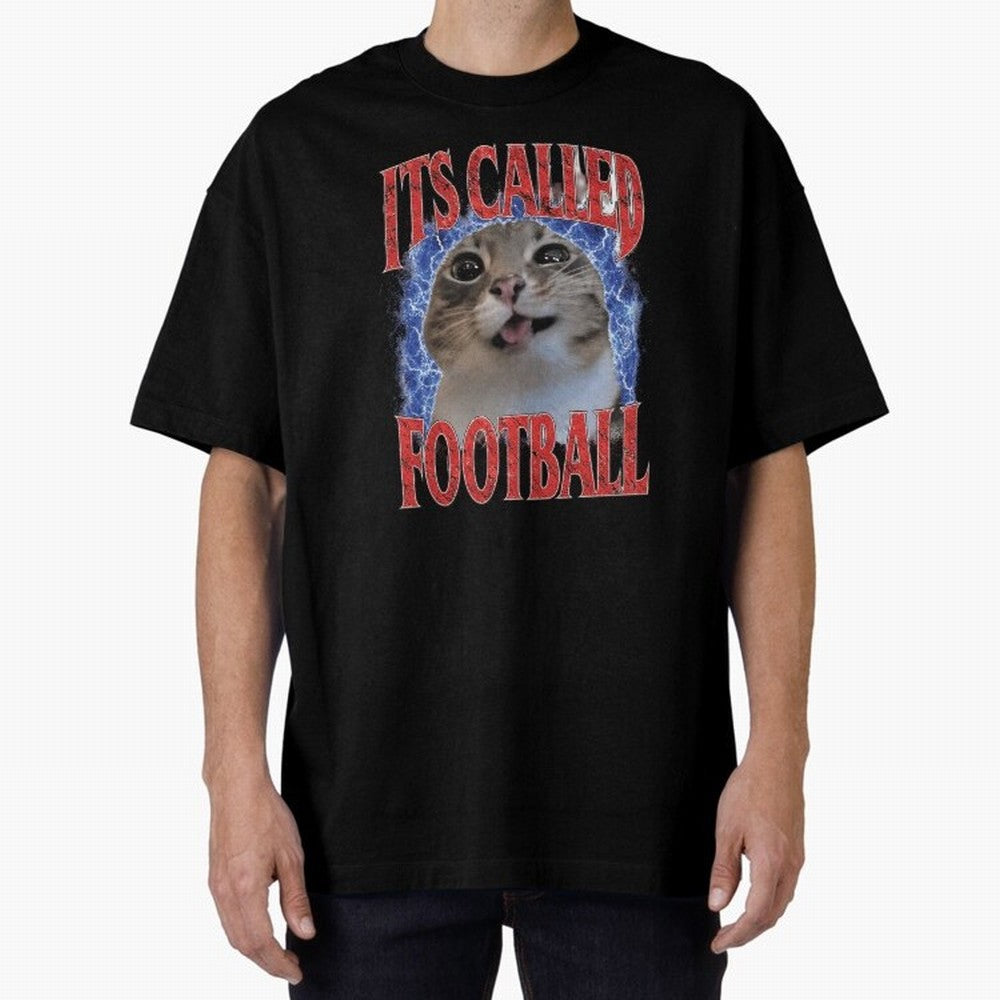 Football Silly Cat USA World Cup Meme Shirt Funny Y2K Grunge Cat Graphic Tee Soccer Meme Shirt Chaotic Cat Fan Gift Classic T-Shirt Wear the Spirit of FIFA World Cup 2026 Capturing Neymar, Haaland and Cristiano Ronaldo, Portugal, Spain and Germany
