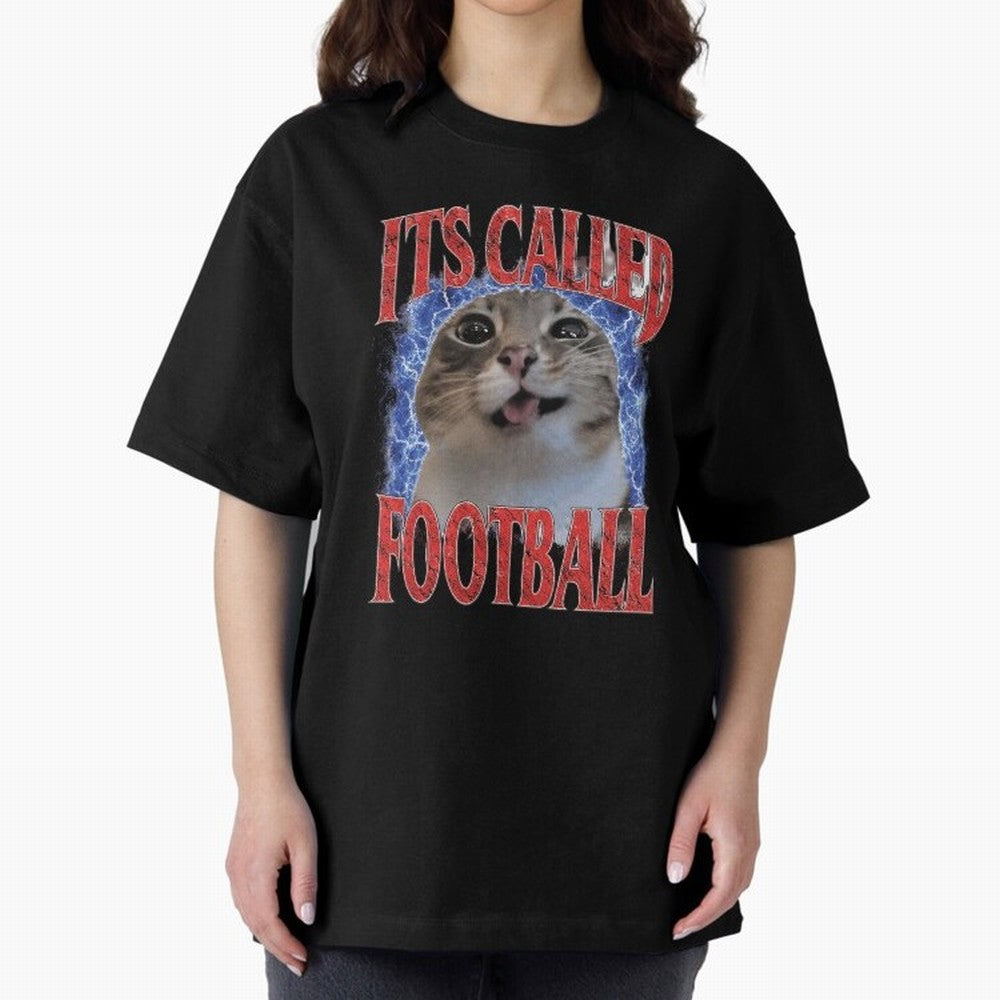 Football Silly Cat USA World Cup Meme Shirt Funny Y2K Grunge Cat Graphic Tee Soccer Meme Shirt Chaotic Cat Fan Gift Classic T-Shirt Wear the Spirit of FIFA World Cup 2026 Capturing Neymar, Haaland and Cristiano Ronaldo, Portugal, Spain and Germany
