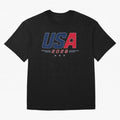 USA 2026 Soccer Fan Shirt | American Football Supporter Minimal Design Classic T-Shirt Bring Match Day Fire to the FIFA World Cup 2026 USA Canada Mexico Journey through Cristiano Ronaldo Highlights, Portugal, Spain and Germany Pride, Match Day