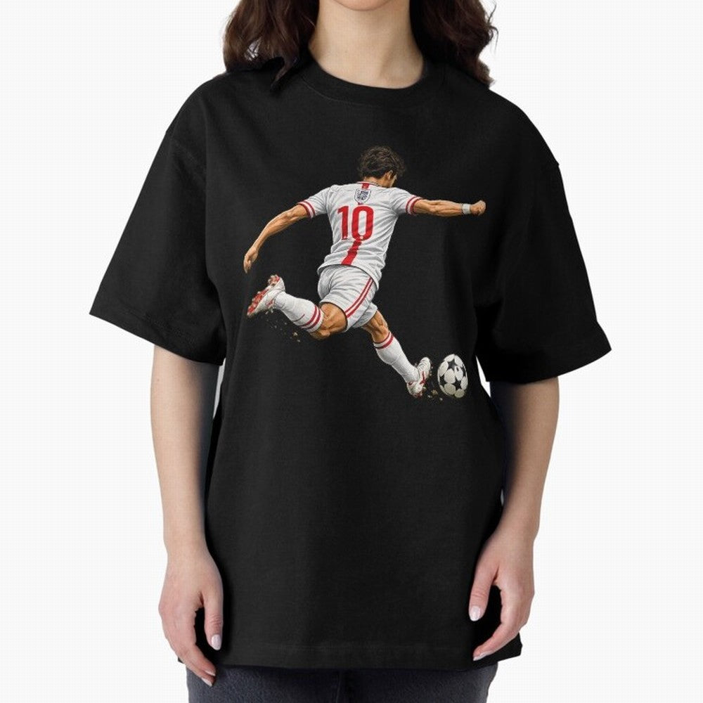 England Football Sticker Number 10 Three Lions Classic T-Shirt Show Fan Pride Across Match Day Hype around FIFA World Cup 2026 Group Stage, Haaland, Netherlands, Supporter Pride, Iconic Celebrations, Legendary Names and Global Match Day Energy;
