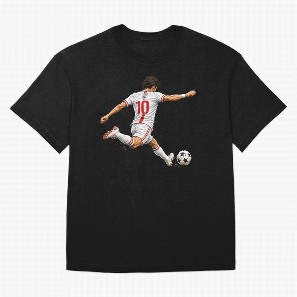England Football Sticker Number 10 Three Lions Classic T-Shirt Show Fan Pride Across Match Day Hype around FIFA World Cup 2026 Group Stage, Haaland, Netherlands, Supporter Pride, Iconic Celebrations, Legendary Names and Global Match Day Energy;