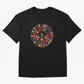 Vibrant 2026 World Cup International Flag Splash Classic T-Shirt Elevate FIFA World Cup 2026 for Fans of Haaland and Mbappe and Brazil, Portugal and Argentina, Bringing Football History, Final Match Energy, Crowd Noise and Once in a Lifetime