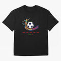Football Striker Goal Celebration - Just One Kick Classic T-Shirt Show Your Stadium Side during Match Day Hype around FIFA World Cup 2026, Messi, CR7 and Mbappe, Argentina and Brazil, Goal Celebration Energy, Supporter Heritage, Football Icons and
