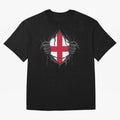 England Flag - National Team Fans Classic T-Shirt Back the Journey through Global Football Passion for FIFA World Cup 2026, Inspired by Messi, Neymar and Mbappe, Portugal, Sports Nostalgia, International Competition, Famous Players and