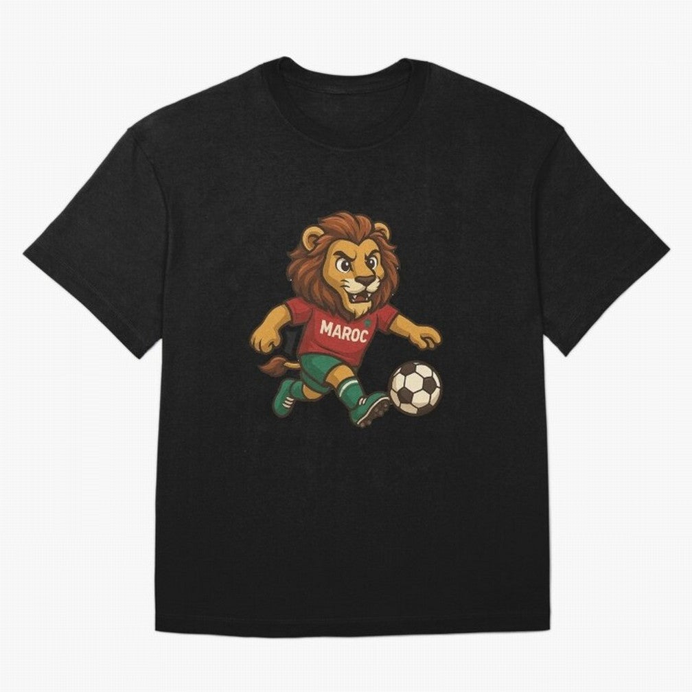 Atlas Lion, Moroccan footballer, football, Morocco Classic T-Shirt Celebrate Unforgettable Nights in Global Football Passion for FIFA World Cup 2026 Group Stage, Built around Haaland and Mbappe, Brazil, Classic Soccer Heritage, Championship