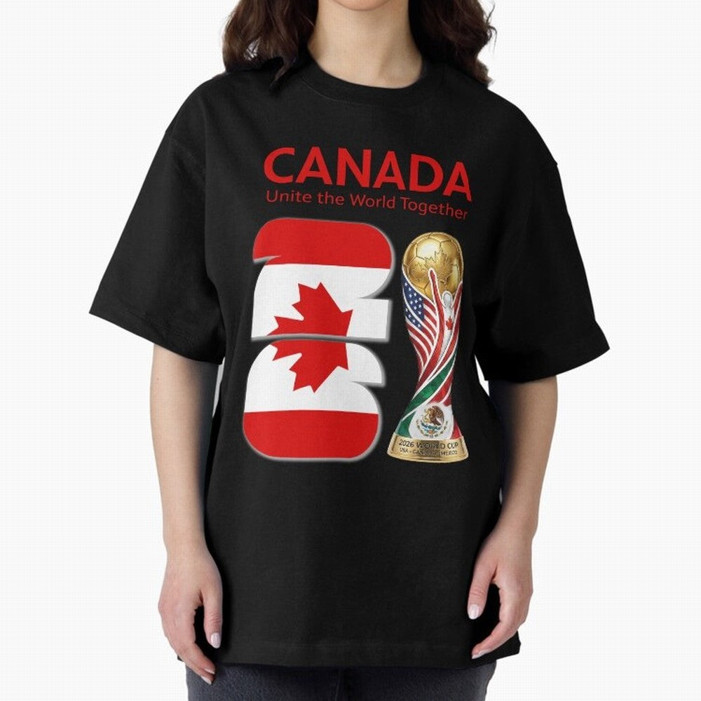 World Cup 2026, IMG 019, CANADA 001 Classic T-Shirt Turn Every Weekend Toward the FIFA World Cup 2026 Journey through Neymar, Haaland and Cristiano Ronaldo Highlights, France and Portugal Pride, Football History, Final Match Energy, Crowd Noise and