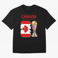 World Cup 2026, IMG 019, CANADA 001 Classic T-Shirt Turn Every Weekend Toward the FIFA World Cup 2026 Journey through Neymar, Haaland and Cristiano Ronaldo Highlights, France and Portugal Pride, Football History, Final Match Energy, Crowd Noise and